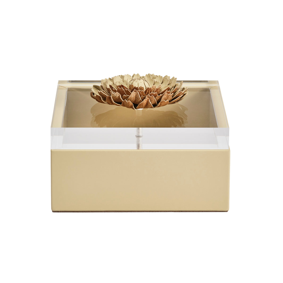 Dahlia Diamonds Large Leather Box
