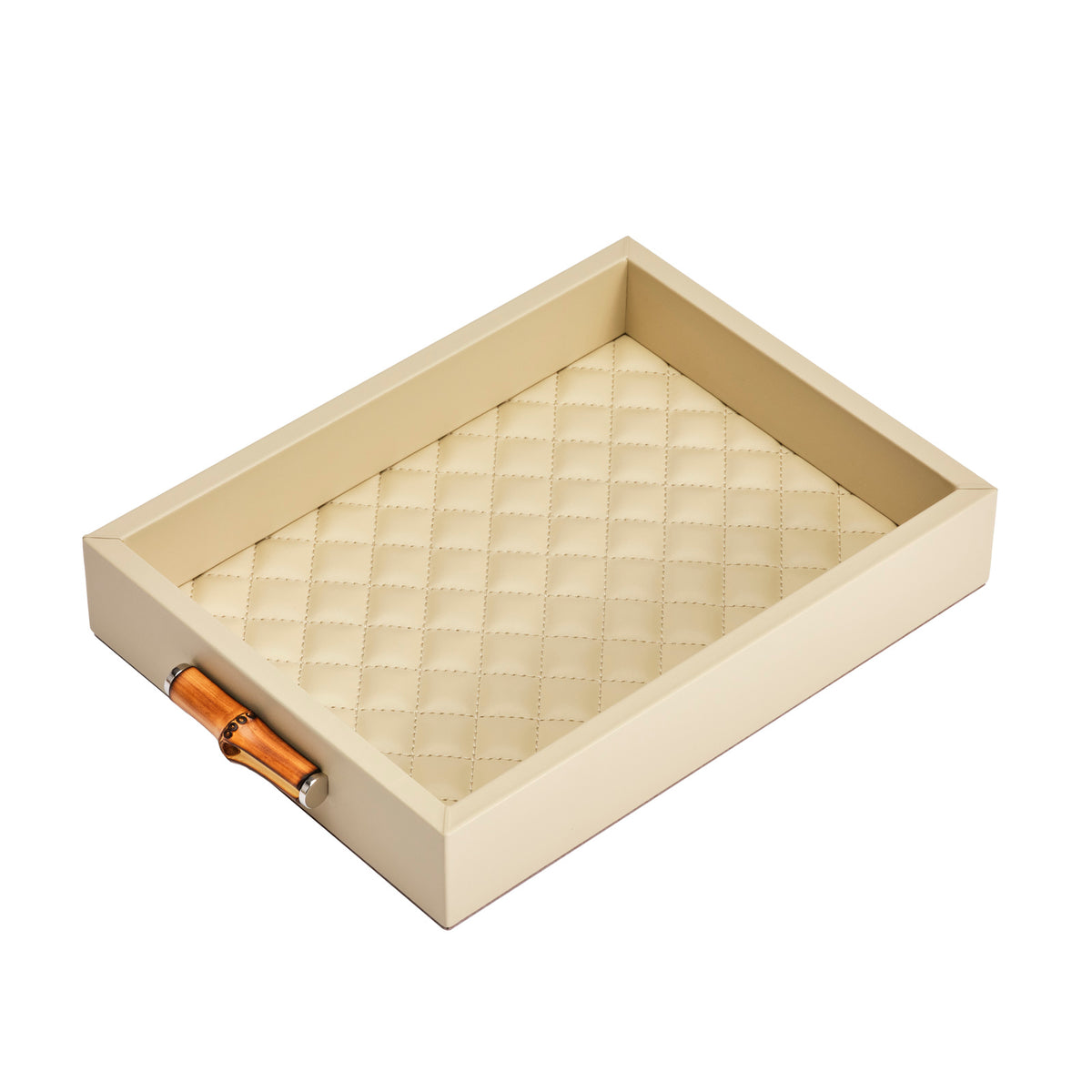 Frida Diamonds Leather Valet Tray