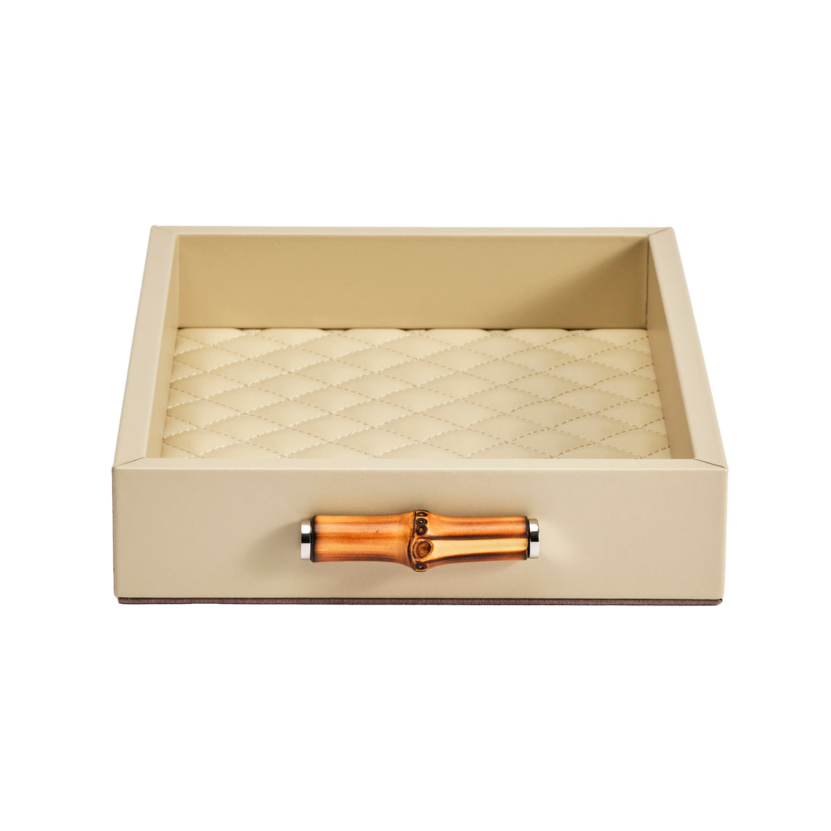 Frida Diamonds Leather Valet Tray