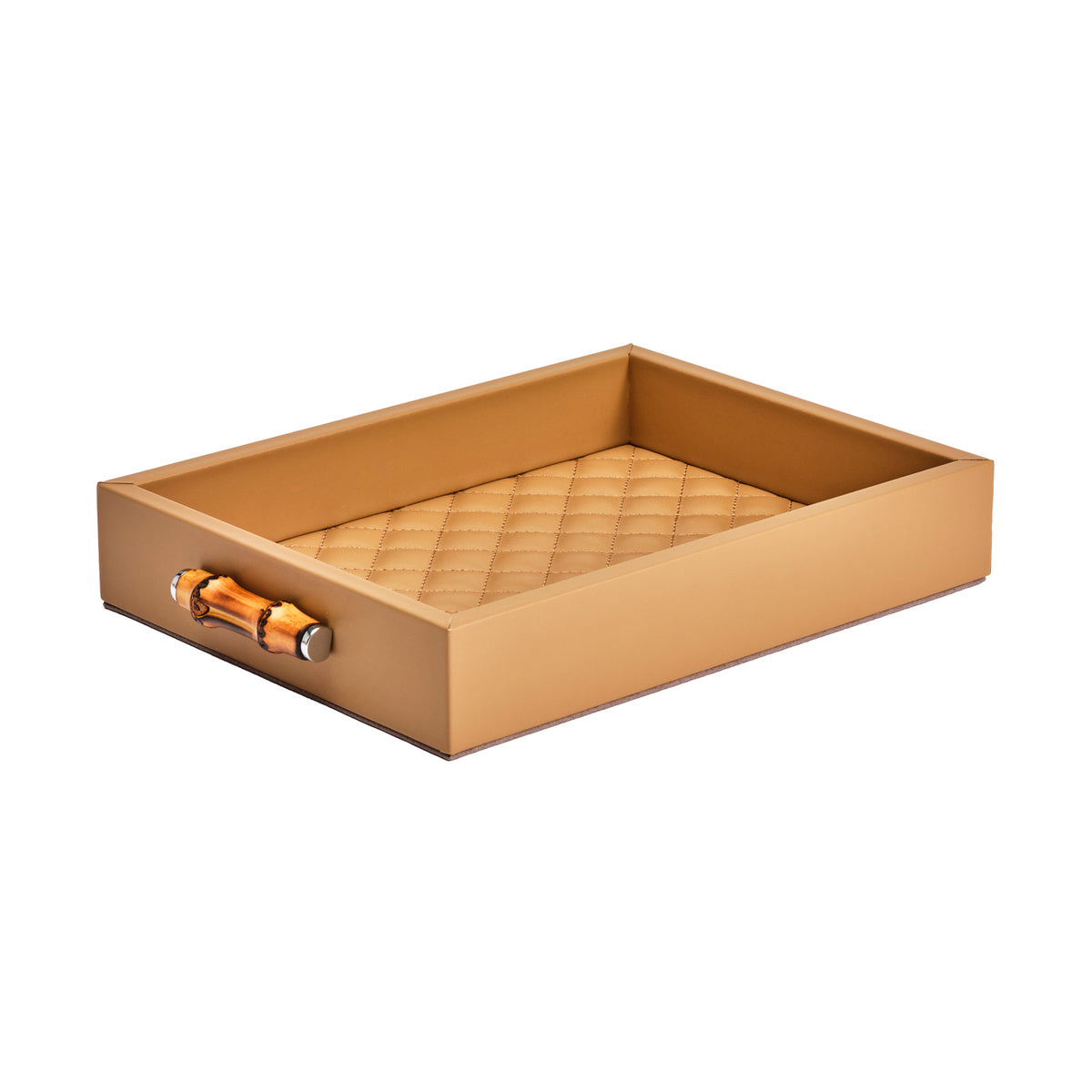 Frida Diamonds Leather Valet Tray