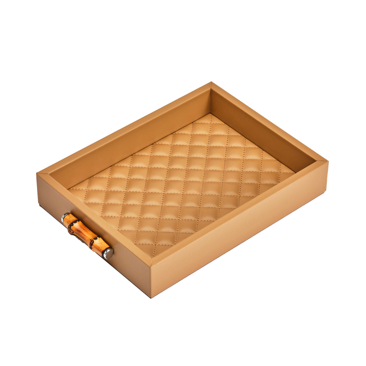 Frida Diamonds Leather Valet Tray