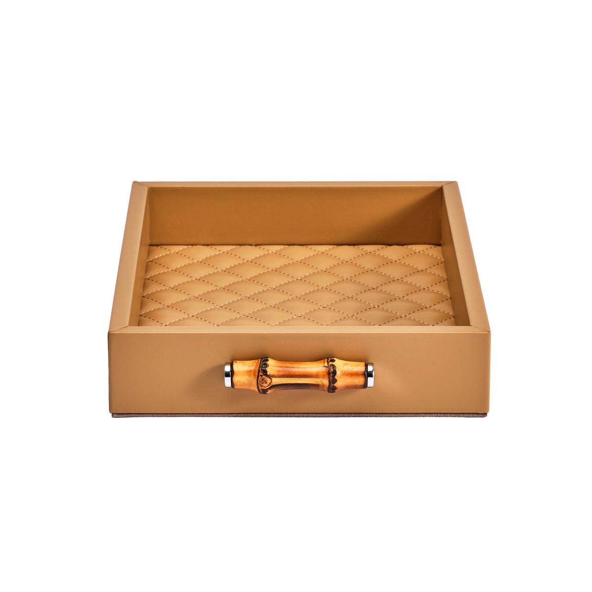 Frida Diamonds Leather Valet Tray