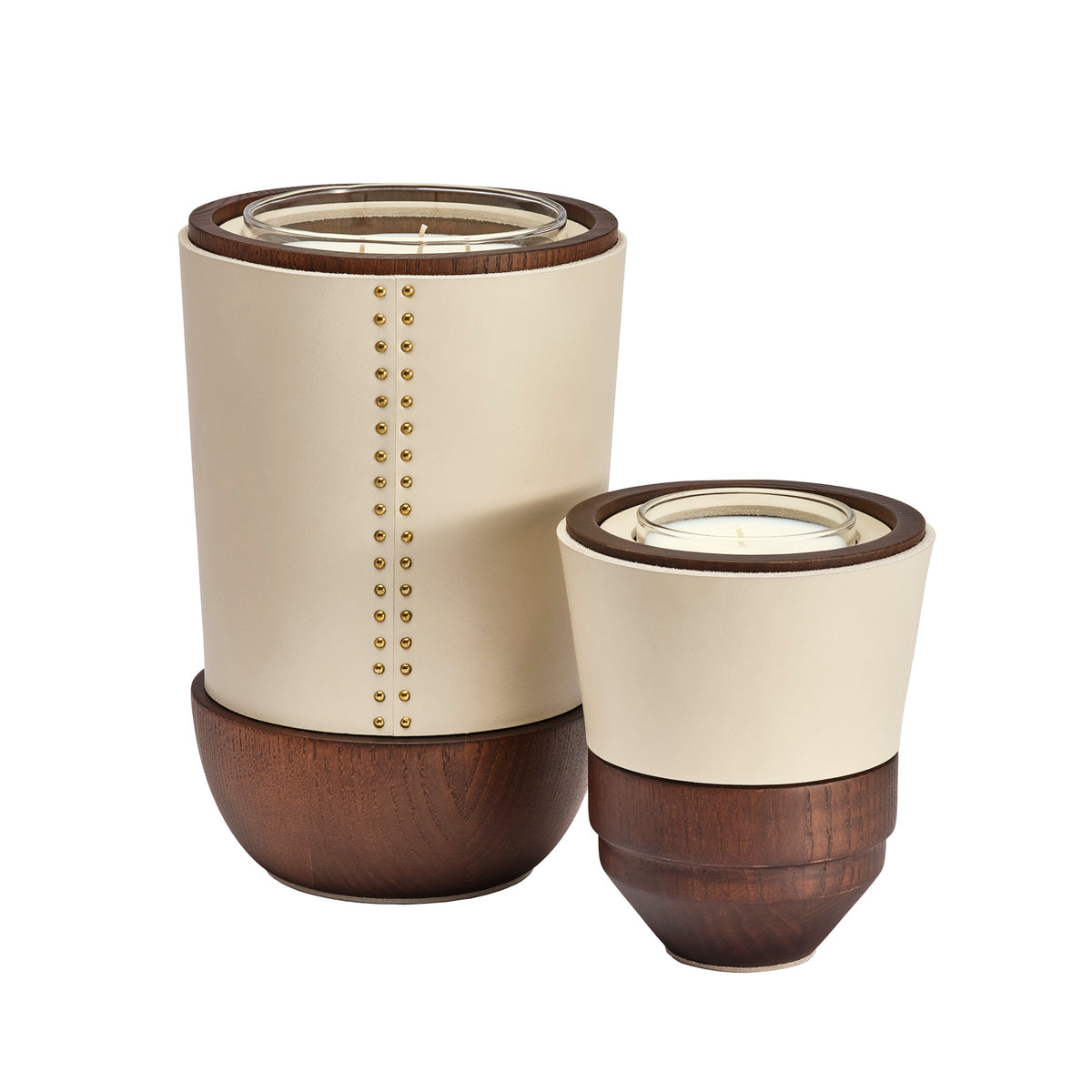 Toiles de Noyer Large Candle Holder