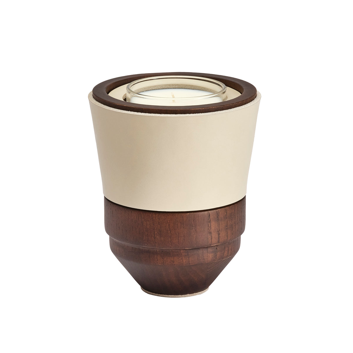 Toiles de Noyer Small Candle Holder