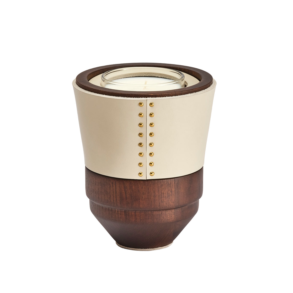 Toiles de Noyer Small Candle Holder