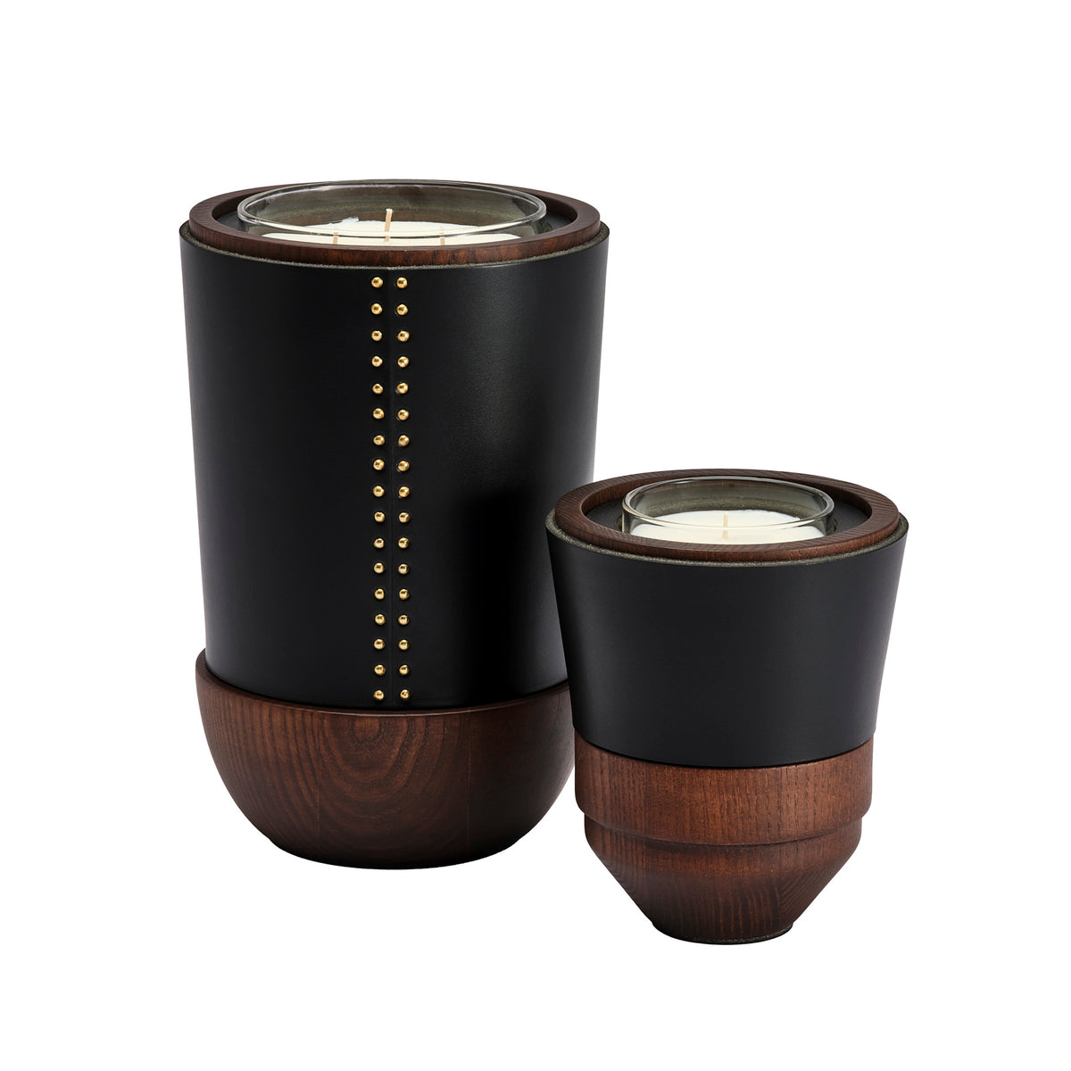 Toiles de Noyer Large Candle Holder