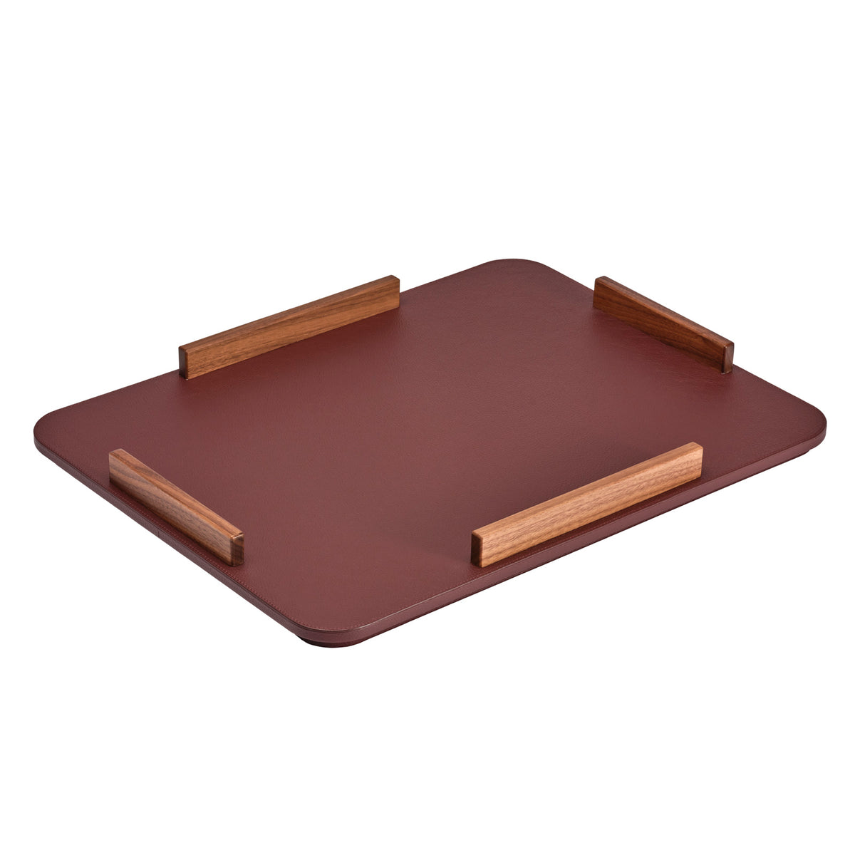 Leather Placemats With Holder (Set of 6)