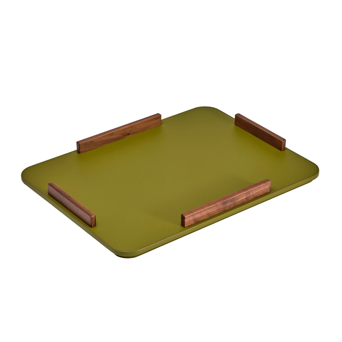 Leather Placemats With Holder (Set of 6)