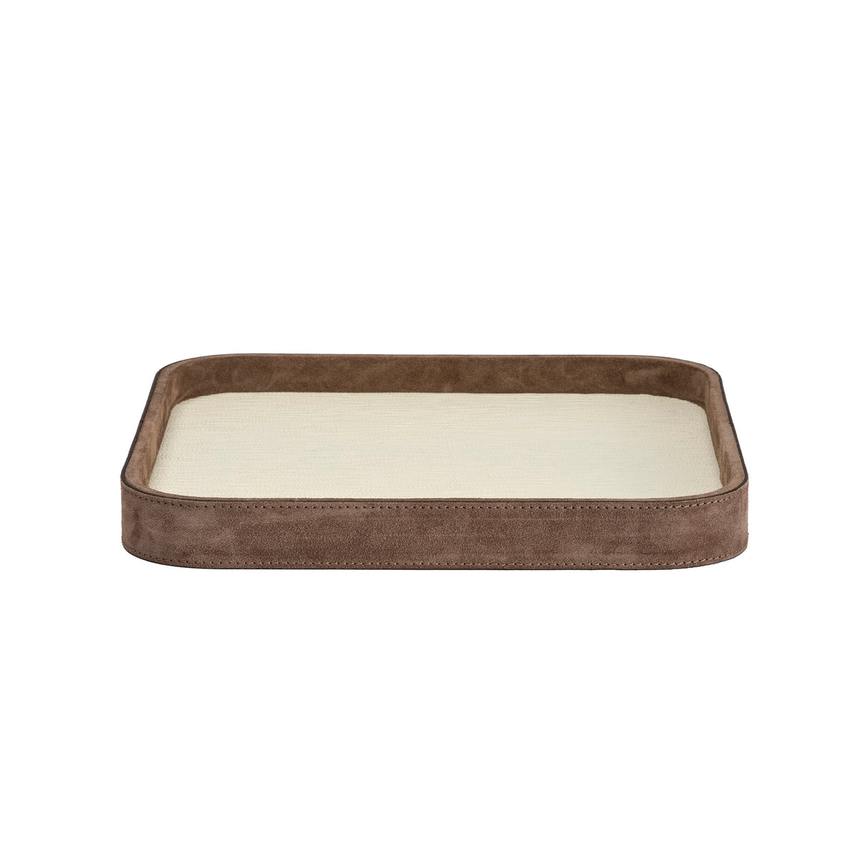 Polo Extra Large Square Leather Valet Tray
