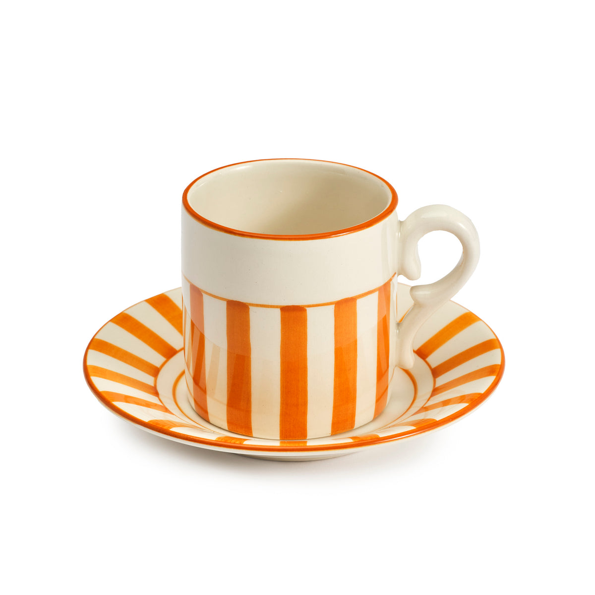 Liscio Coffee Cups With Saucers (Set of 4)