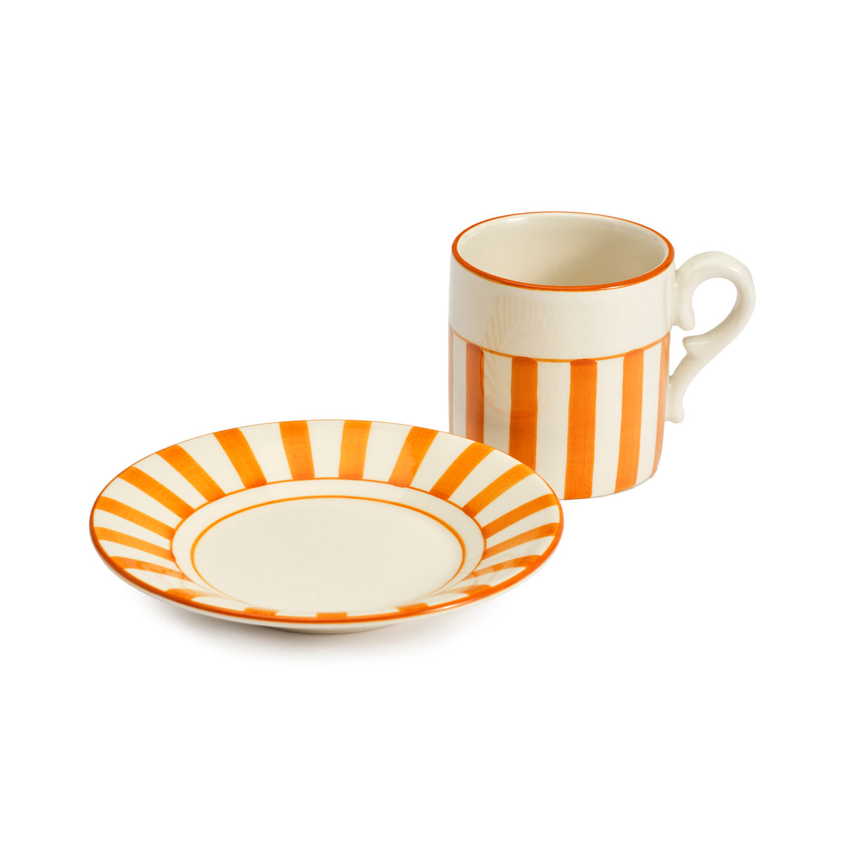 Liscio Coffee Cups With Saucers (Set of 4)