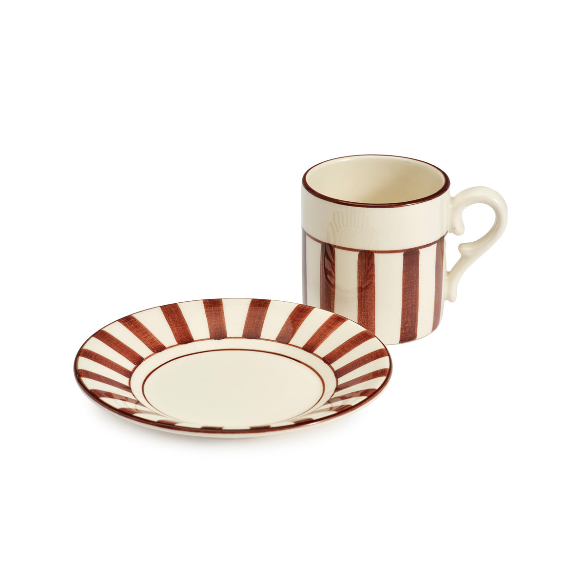 Liscio Coffee Cups With Saucers (Set of 4)