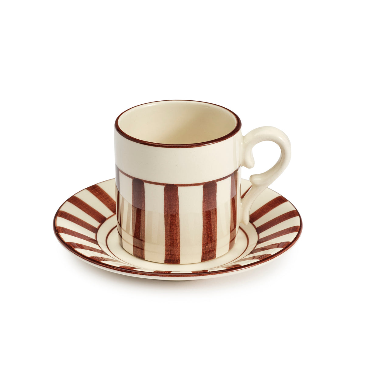 Liscio Coffee Cups With Saucers (Set of 4)