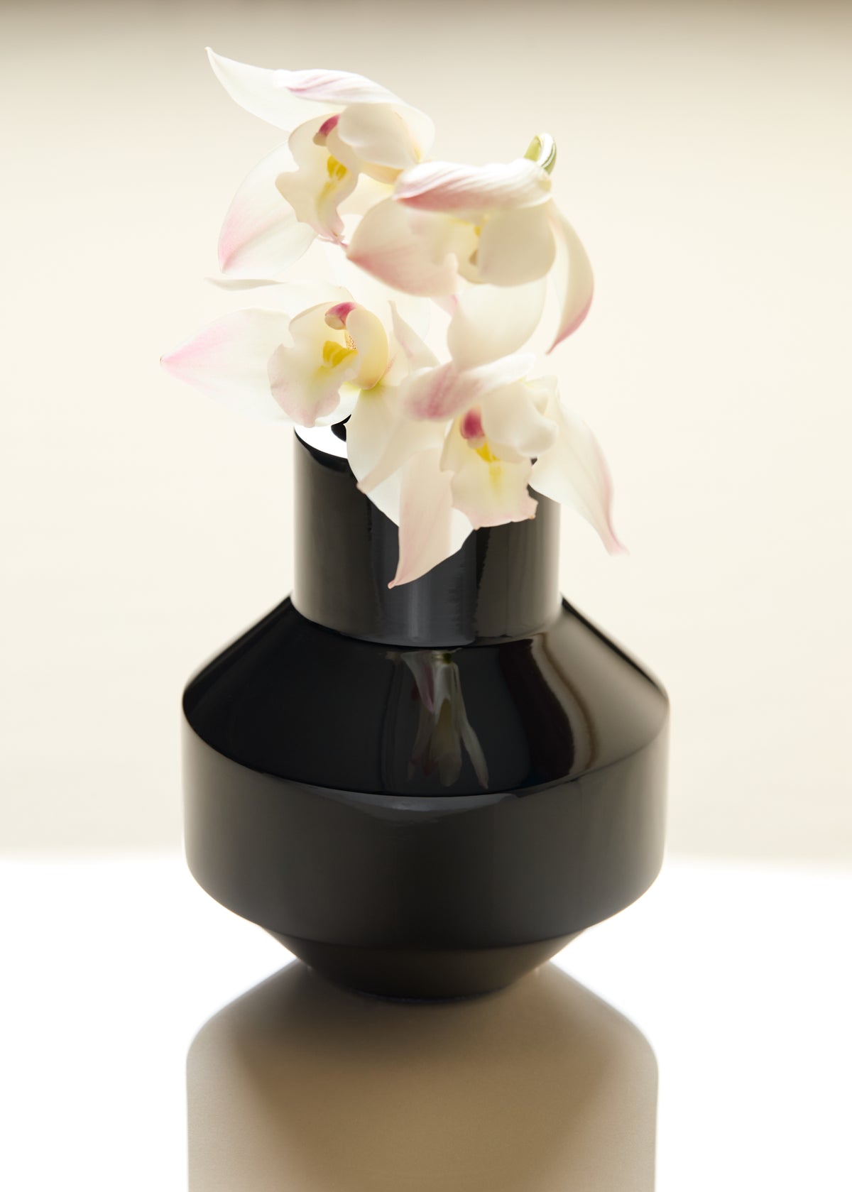 Lustro Lacquered Vase