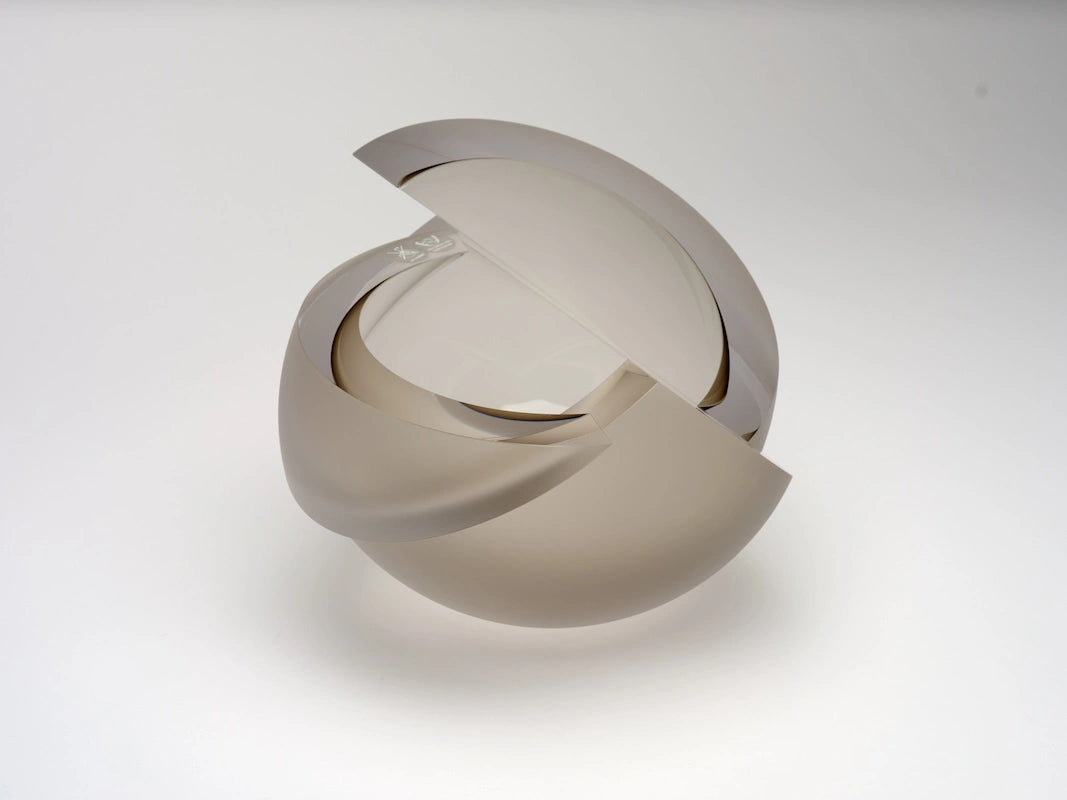 Large Armadillo Sphere Glass Vase