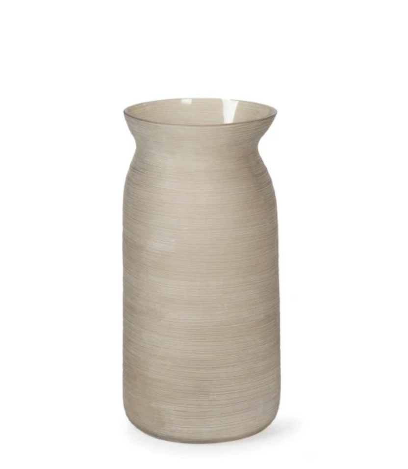 Mathura Large Glass Vase