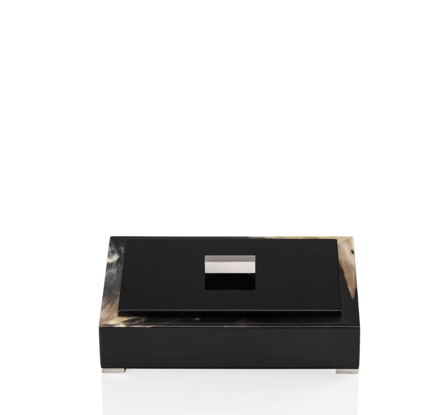 Selene Large Black Rectangular Box
