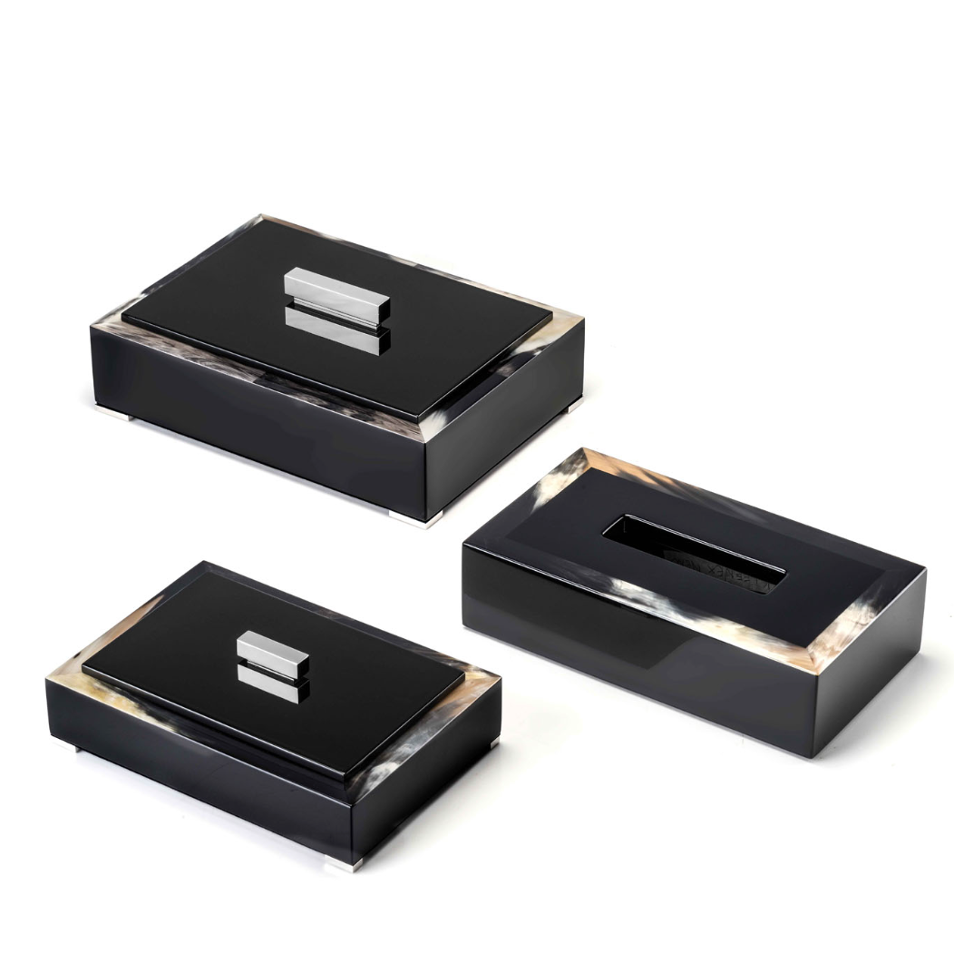 Selene Large Black Rectangular Box