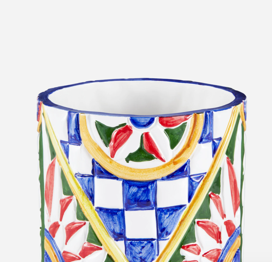 Carretto Ceramic Vase