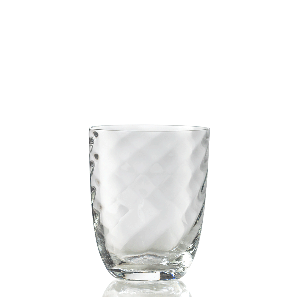 Idra Optic Twisted Glass Tumbler
