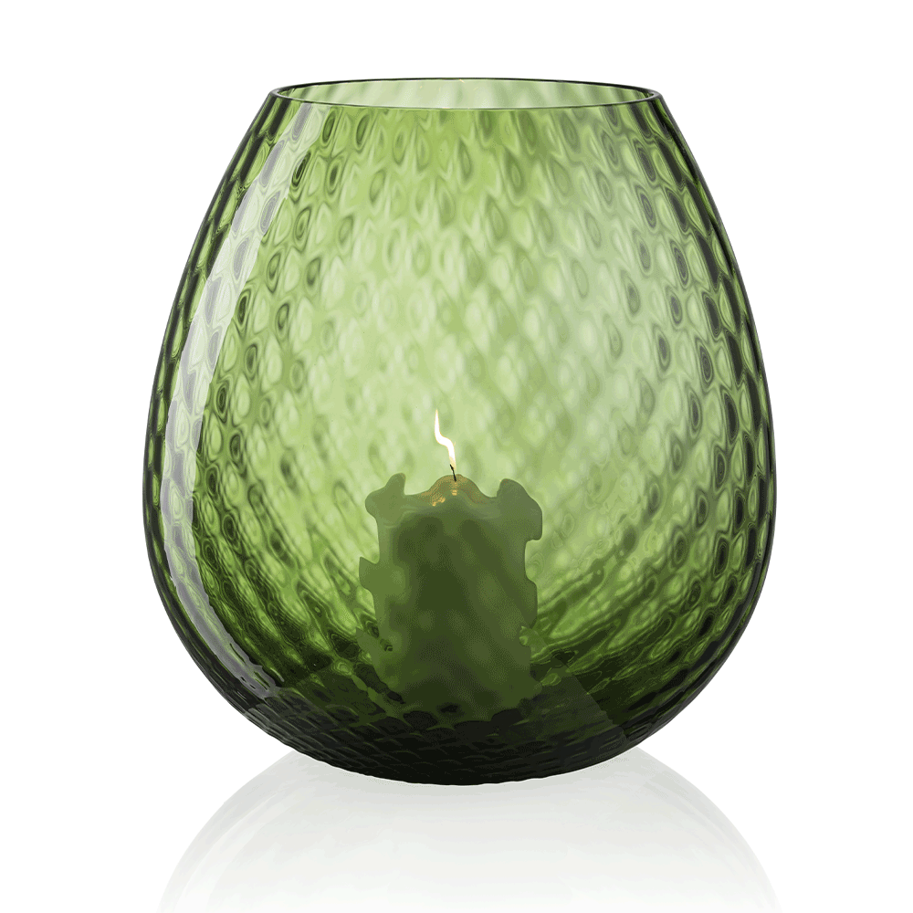 Macramé Murano Glass Candleholder (XXL)