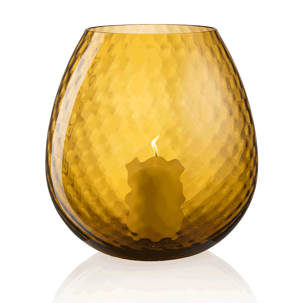 Macramé Murano Glass Candleholder (XXL)